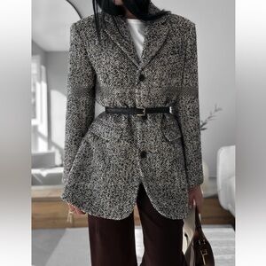 ZARA BELTED OVERSIZED BLAZER ZW COLLECTION